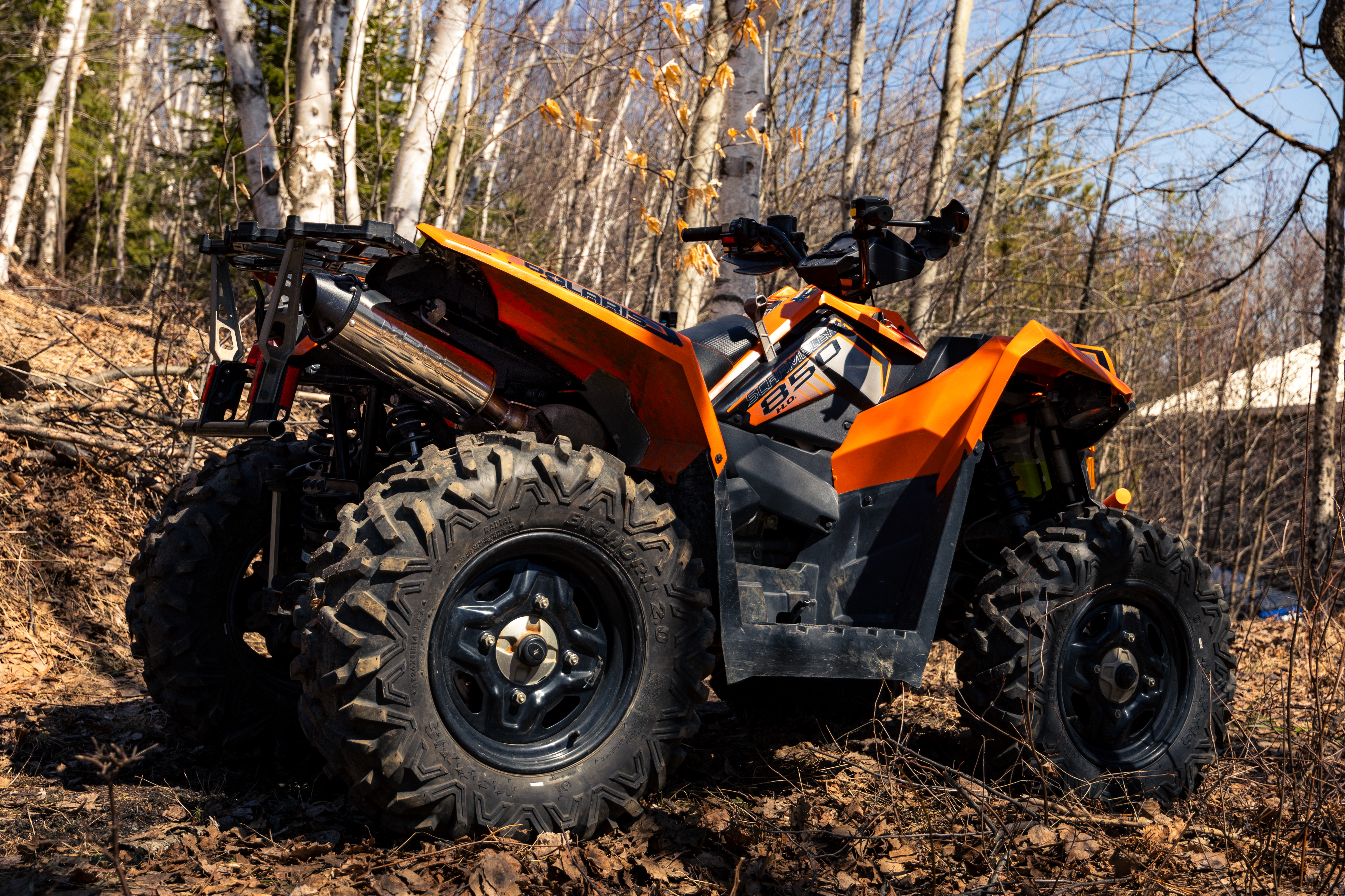 MBRP Exhaust AT-9542PT MBRP AT-9542PT Performance Series ATV Exhaust
